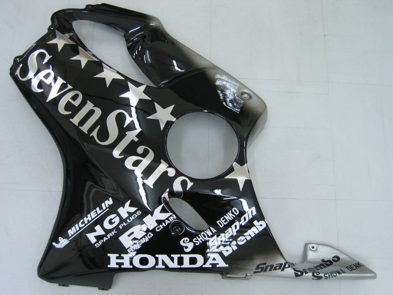 Fairings 2004-2007 Honda CBR 600 F4i Black SevenStars  Generic