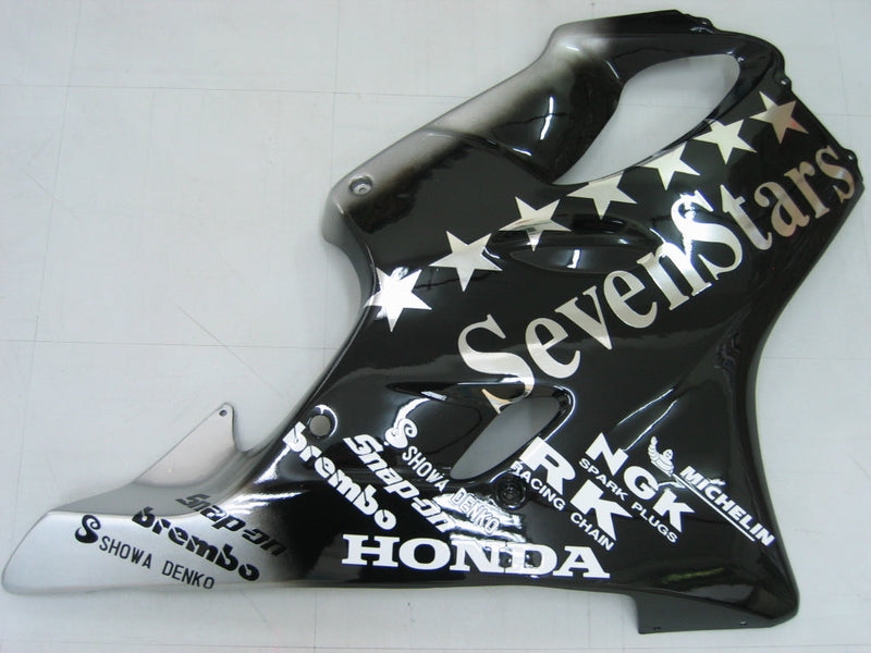 Fairings 2004-2007 Honda CBR 600 F4i Black SevenStars  Generic