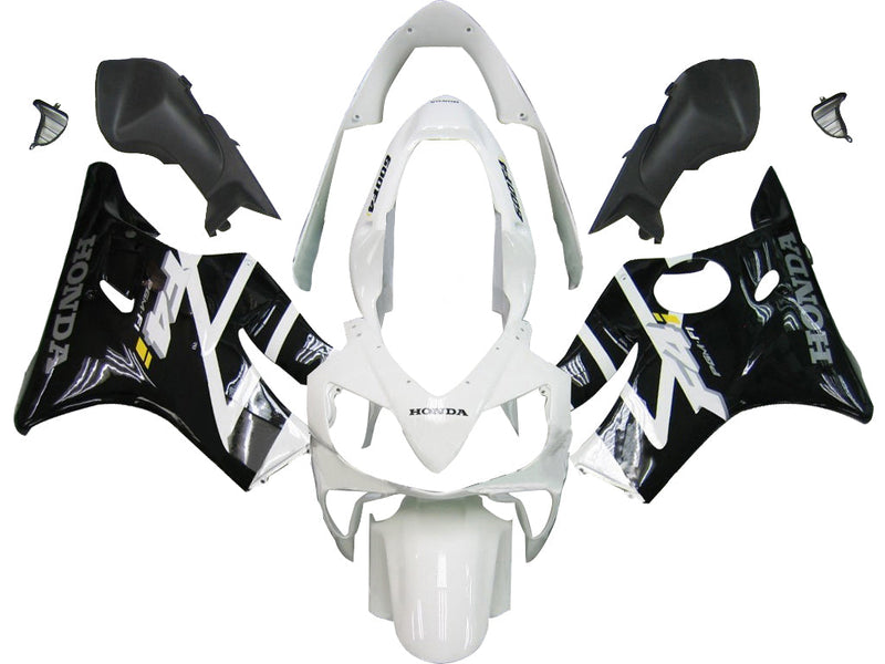 Fairings 2004-2007 Honda CBR 600 F4i  White & Black F4i  Generic