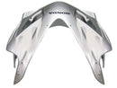 Fairings 2004-2007 Honda CBR 600 F4i Silver & White Flame  Generic
