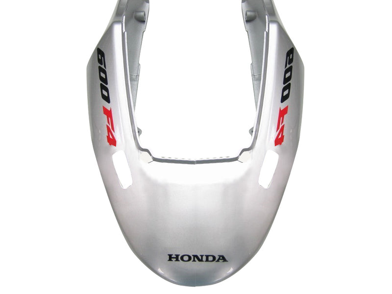 Fairings 2004-2007 Honda CBR 600 F4i Silver & White Flame  Generic