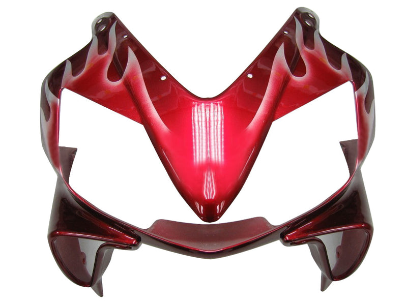 Fairings 2004-2007 Honda CBR 600 F4i Cherry Red & White Flame  Generic