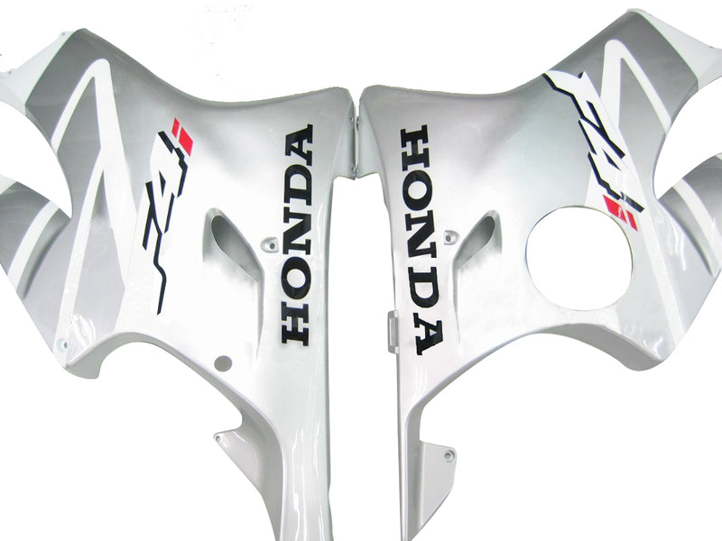 Fairings 2004-2007 Honda CBR 600 F4i White & Silver F4i Racing Generic