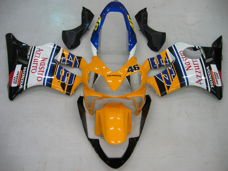 Fairings 2004-2007 Honda CBR 600 F4i Multi-Color No.46 Azzurro Racing Generic