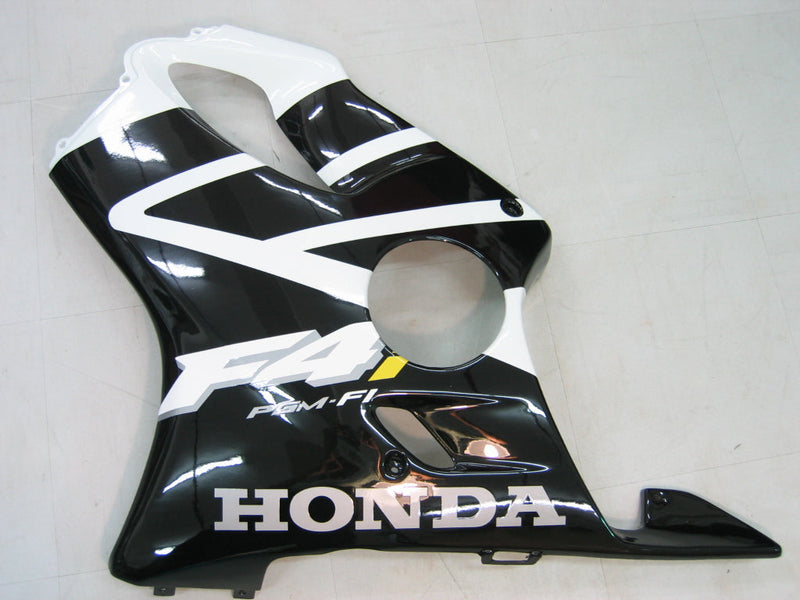 Fairings 2004-2007 Honda CBR 600 F4i Black & White F4i  Generic