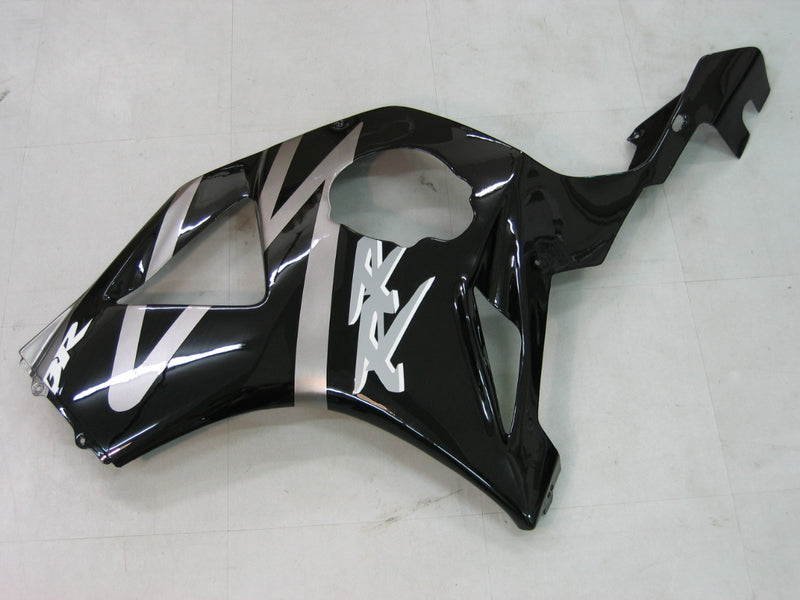 Fairings 2002-2003 Honda CBR 954 RR Silver & Black RR Racing Generic