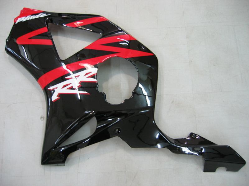 Fairings 2002-2003 Honda CBR 954 RR Red and Black RR Racing Generic