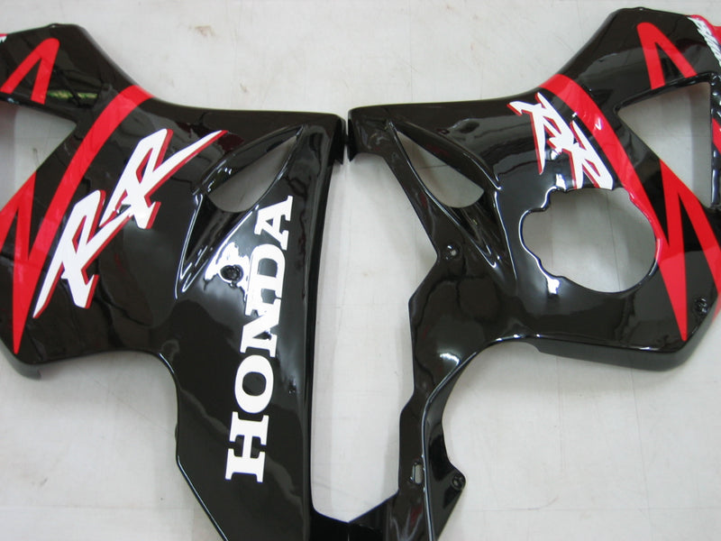 Fairings 2002-2003 Honda CBR 954 RR Red and Black RR Racing Generic