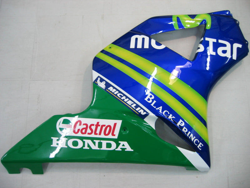 Fairings 2002-2003 Honda CBR 954 RR Blue & Green Movistar Racing Generic