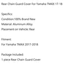 Aluminum CNC Rear Chain Guard Cover For Yamaha T-MAX T MAX 530 2017-2018 Generic