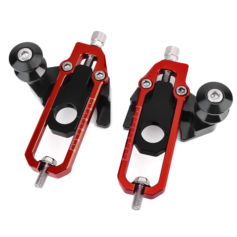 Areyourshop Chain Adjusters with Spool Tensioners Catena for Honda CB650R CBR650R 2019-2023 Generic