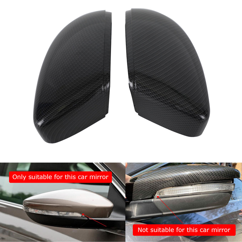 Rear View Wing Mirror Covers Caps For VW Beetle CC Eos Passat Jetta Scirocco Generic