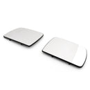 Pair Heated Door Mirror Glass and Backing Plate For 2000-2006 BMW X5 E53 Clear