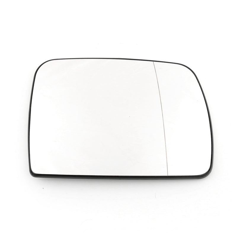 Heated Door Mirror Glass and Backing Plate For 2000-2006 BMW X5 E53 Clear Generic