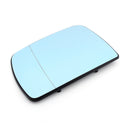 Pair Heated Door Blue Mirror Glass and Backing Plate For 99-2006 BMW X5 E53 Generic
