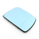 Pair Heated Door Blue Mirror Glass and Backing Plate For 99-2006 BMW X5 E53 Generic