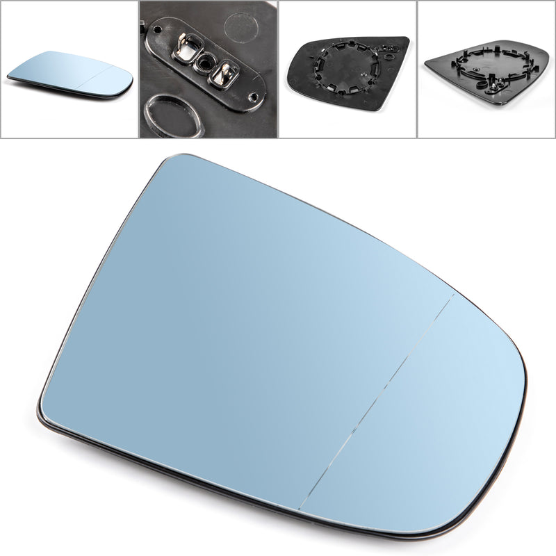 Right Heated Wing Side Mirror Blue Glass For BMW X5 X6 E70 E71 E72 2008-2014