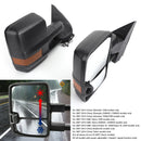 Amber LED Signal Power+Heated Towing Mirrors For 2007-2013 Silverado Sierra Generic