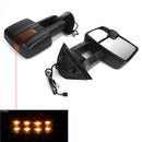 Amber LED Signal Power+Heated Towing Mirrors For 2007-2013 Silverado Sierra Generic