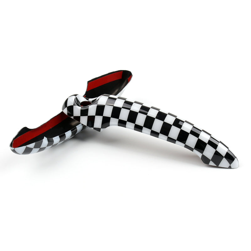 Union Jack UK Flag Checkered Door Handle Cover For Mini Cooper R50 R52 R53 R55 Generic