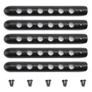 Unlimited Door Handles Tailgate Aluminum Trim Inserts For 07-17 Wrangler JK Generic