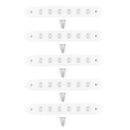 Unlimited Door Handles Tailgate Aluminum Trim Inserts For 07-17 Wrangler JK Generic