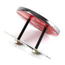 Metal Front Grill Badge w/ Holder For MINI Cooper R50 R55 R56 R57 R58 R60 Generic