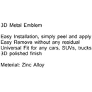 1Pc Metal Car Sticker Badge Suv Cross-Country Dakar Logo Auto Decal Emblem Gold Generic