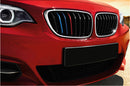 10PCS Front Grille Grill Vinyl Strip Sticker Decal For BMW M3 M5 E46 E60 E90 E92 Generic