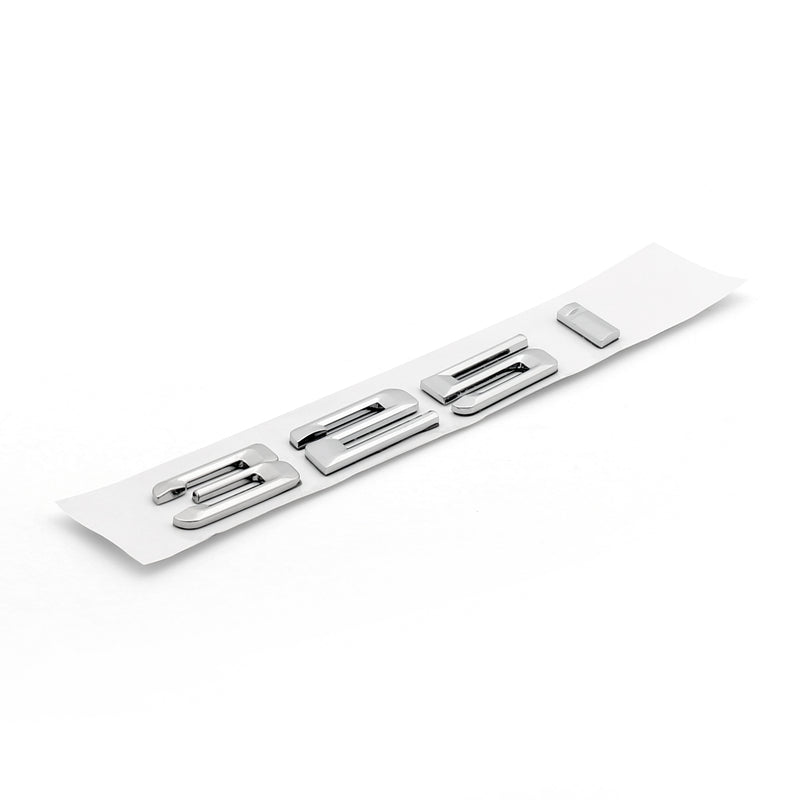 Car Rear Badge Emblem Metal 325i For BMW E21 30 E36 46 E90 E91 92 E93 Chrome Generic