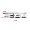 Car Trunk Rear Emblem Badge Letters C 350 for C350 CDI CGI Kompressor Chrome