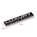Auto 3D Aluminium LUXURY LIMITED EDITION Emblem Decal Badge Sticker