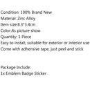 New 3D Metal OPC Line Car Emblem Badge Sticker Decal For Opel Astra Zafira Generic