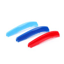 3X Front Bumper Grill Strip ABS Cover Buckle Sticker For BMW 7-Series 9rod 15-16 Generic