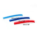 3X Front Bumper Grill Strip ABS Cover Buckle Sticker For BMW 7-Series 9rod 15-16 Generic