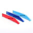 3X Front Bumper Grill Strip ABS Cover Buckle Sticker For BMW 7-Series 9rod 16-18 Generic