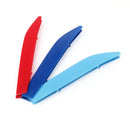 3PCS Tricolor Front Grille Decal Cover Trim Strip For BMW 7 Series 16-2018 9rod Generic