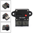 300A Amp Manual Reset Inline Circuit Breaker Fuse Terminal Block Marine Auto