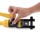 10 Ton Improved Hydraulic Wire Battery Cable Lug Terminal Crimper & 8 Dies