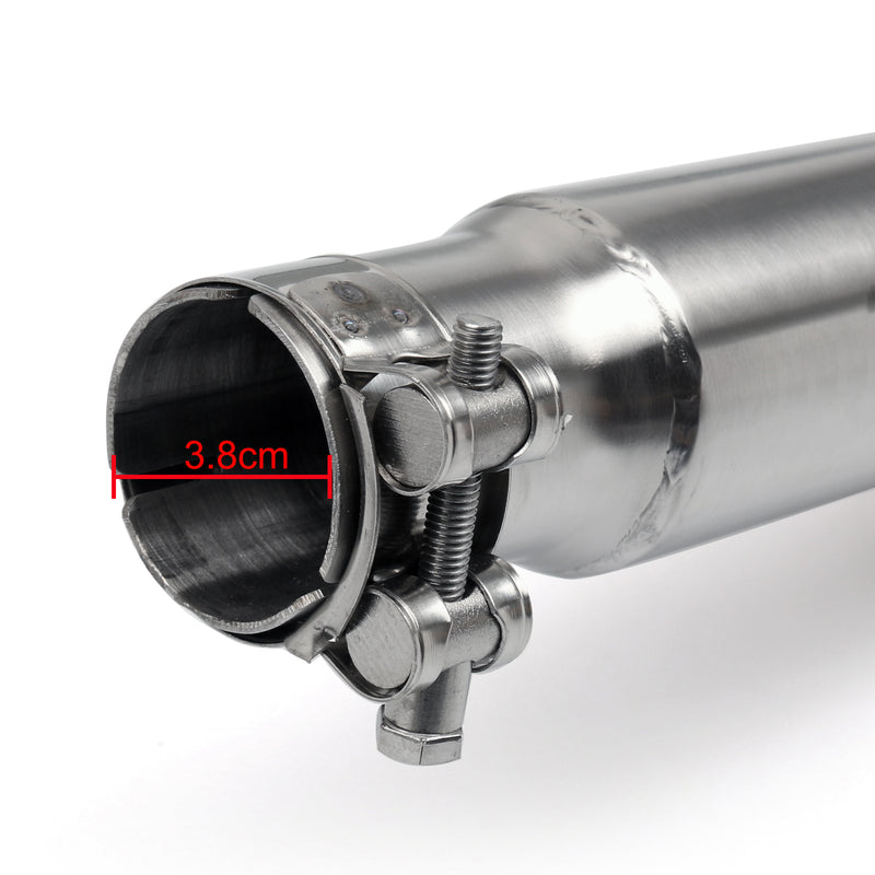 Exhaust Pipe Slip-On Muffler For Honda NC 700 750 X/S 2012 2013 2014 2015 Generic