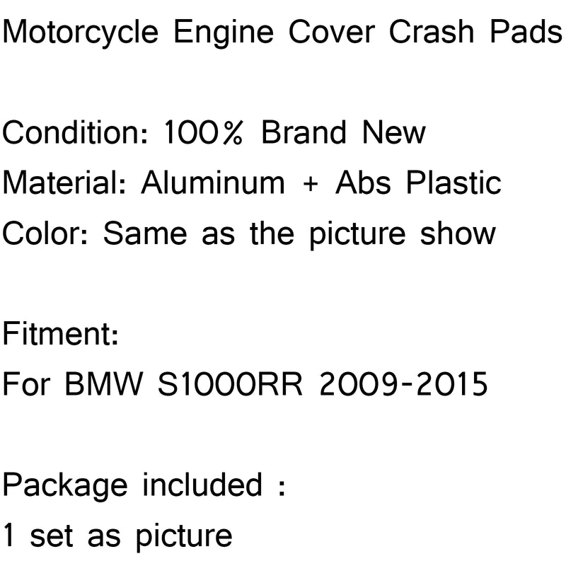 CNC Stator Cover Engine Slider Protector For BMW S1RR 29-215