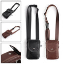 Leather Motorcycle Rider Bike Cycling Waist Hip Bum Fanny Pack Drop Leg Bag