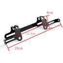 Universal License Plate Bracket Mount Frame For Honda CBR600RR 1000RR Black Generic