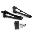 Rear Passenger Foot Pegs Footrest Brackets For YAMAHA 2009 2010 2011 YZF R1 Generic