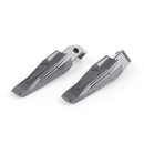 CNC Rear Foot Pegs Pedal For Yamaha TMAX500 TMAX 530 XP530 XP500 MT07 MT09 Gray