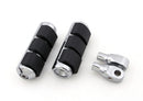 Front Foot Pegs For Suzuki Intruder 1400 Boulevard S83 Marauder 800 Generic