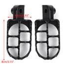 1 Pair Front Footpegs Footrests Foot Peg For Yamaha TW200 PW50 PW80 all years Generic