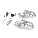 1 Pair Front Footpegs Footrests Foot Peg For Yamaha TW200 PW50 PW80 all years Generic