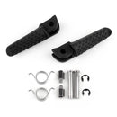 Front Rider Foot Pegs Left Right Footpeg For Honda CBR600RR CBR1000RR Black