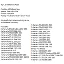 Front/Rear Foot Pegs Footrest For Yamaha FJ1200 FZ1N FZ1S FZ6N FZ6S FZ8N FZ8S Generic